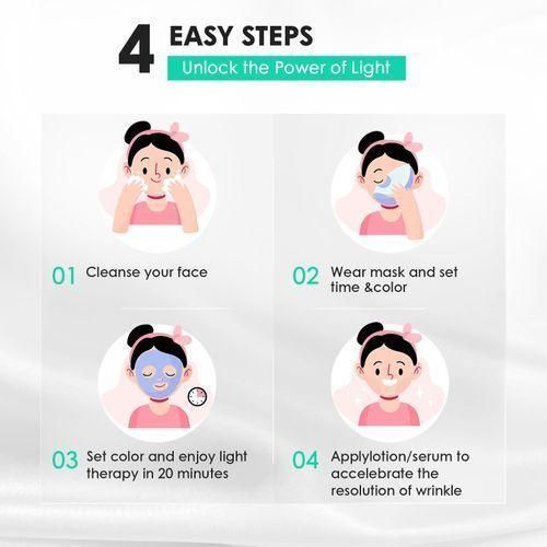 7-Color LED Wireless Skin Care Mask.